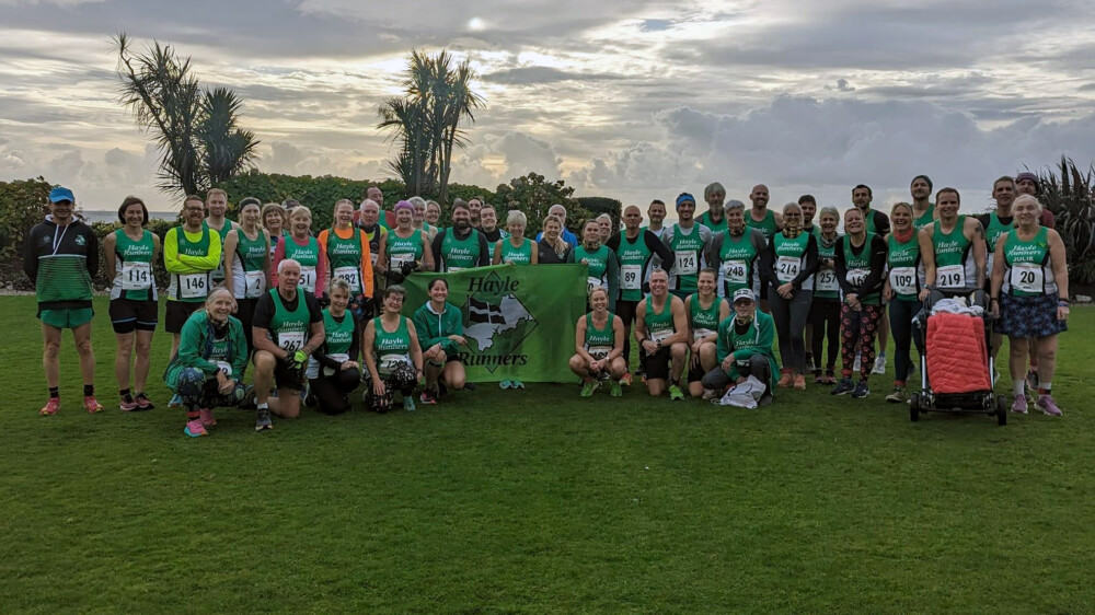 Hayle Runners Mob Match runners in 2023
